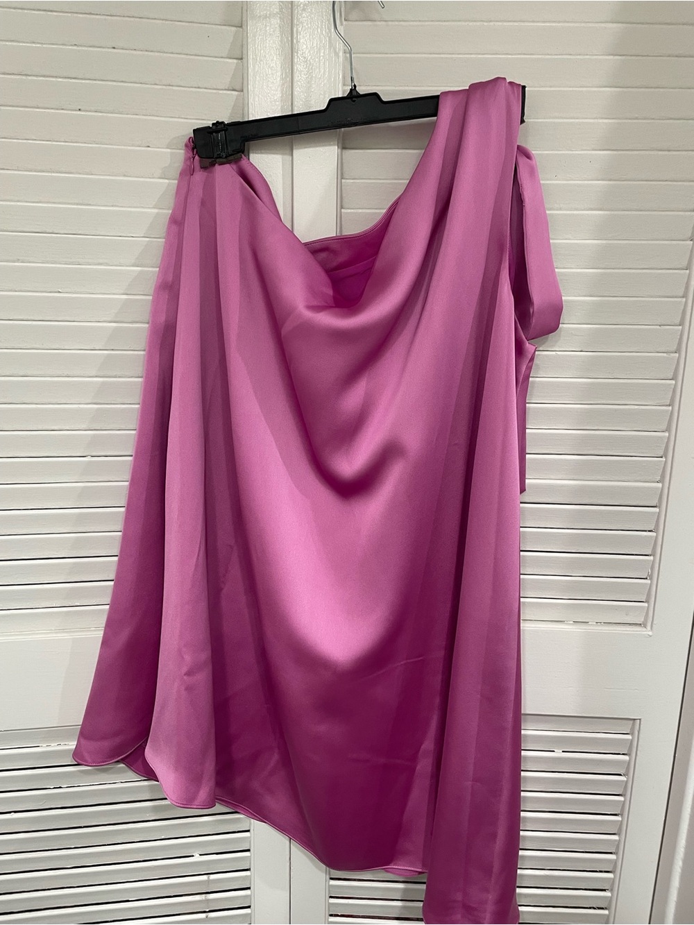 Ramy Brook Harmoni One-Shoulder Bow Mini Dress - Picture 4 of 13